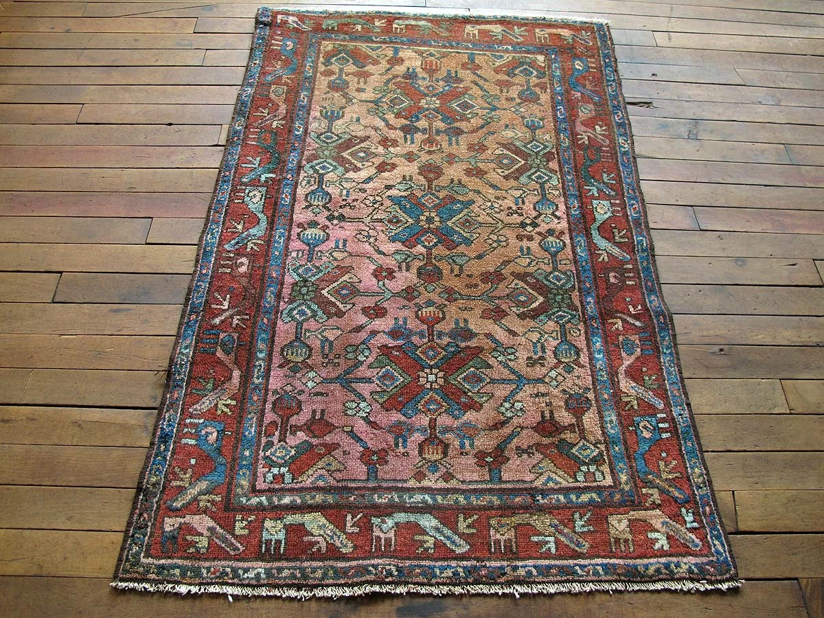 Persian Hamadan Rug 2'7"x4'0"