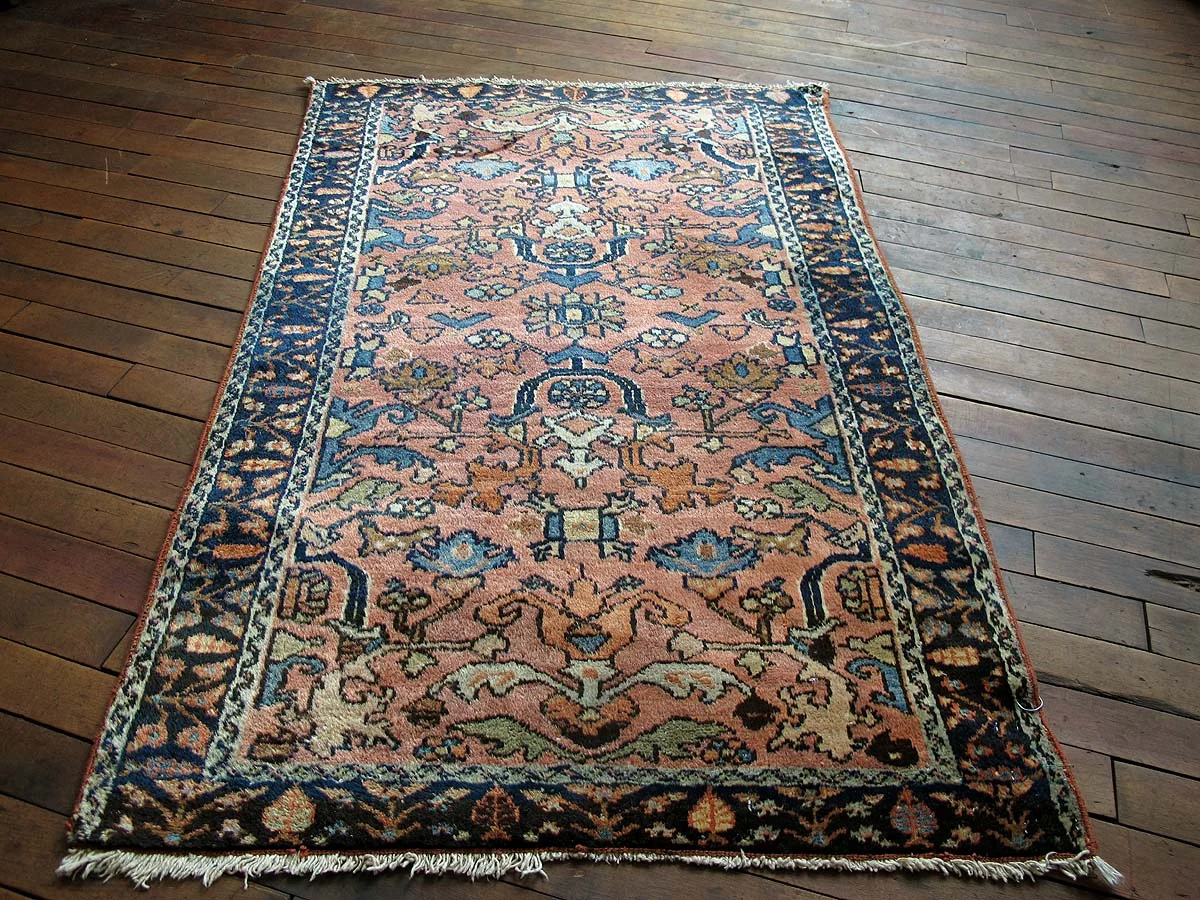 Persian Hamadan Rug 2'0"x4'0"