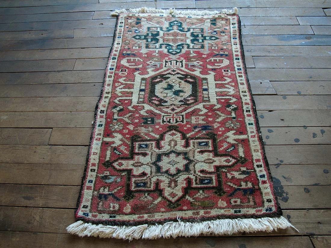 Persian Karajeh Rug 1'6"x2'7"