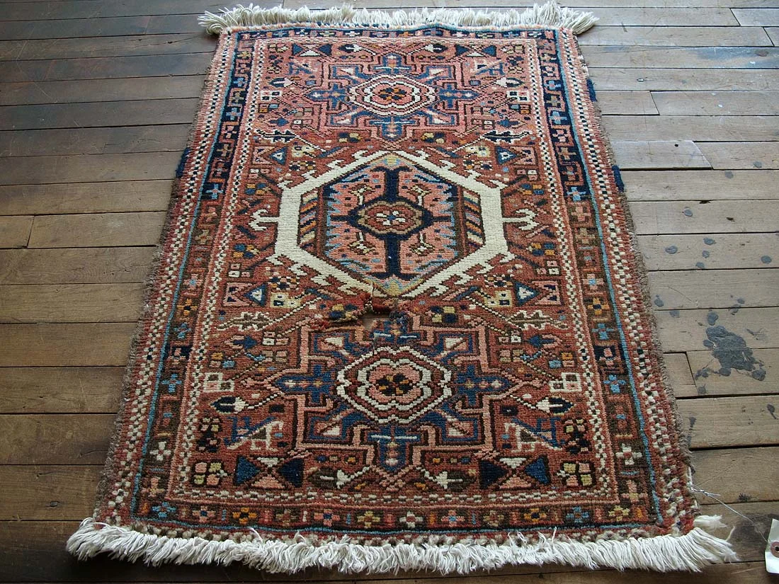 Persian Karajeh Rug 2'2"x2'10"