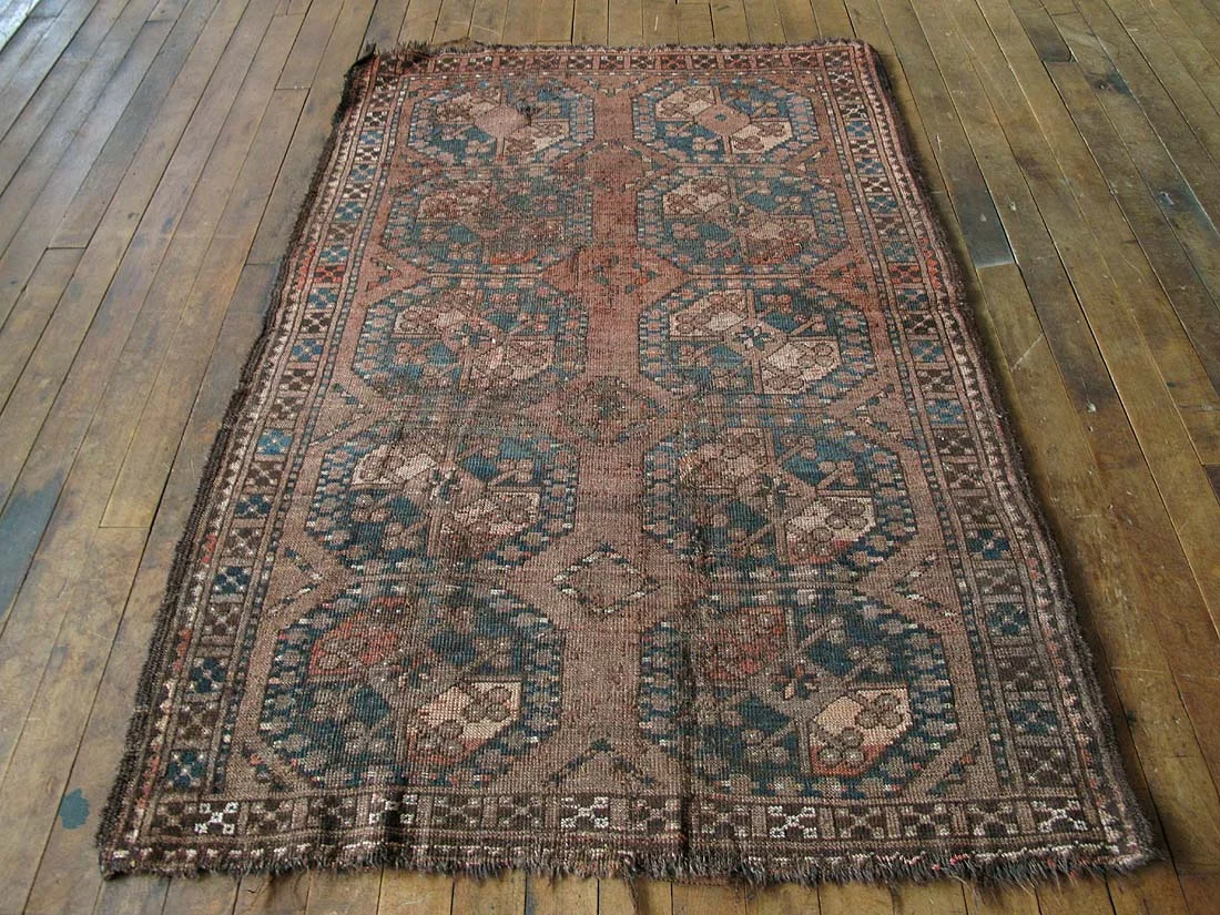 Afghan Turkoman Rug 2'10"x4'1"