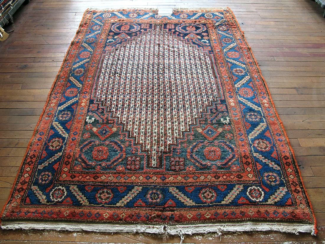 Persian Afshar Rug 4'5"x6'4"
