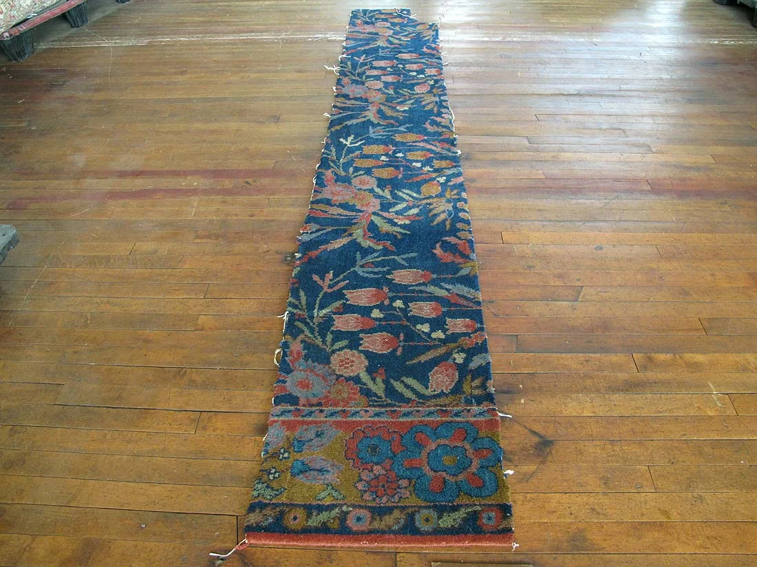 Indian Lahore Fragment Rug 1'6"x9'9"
