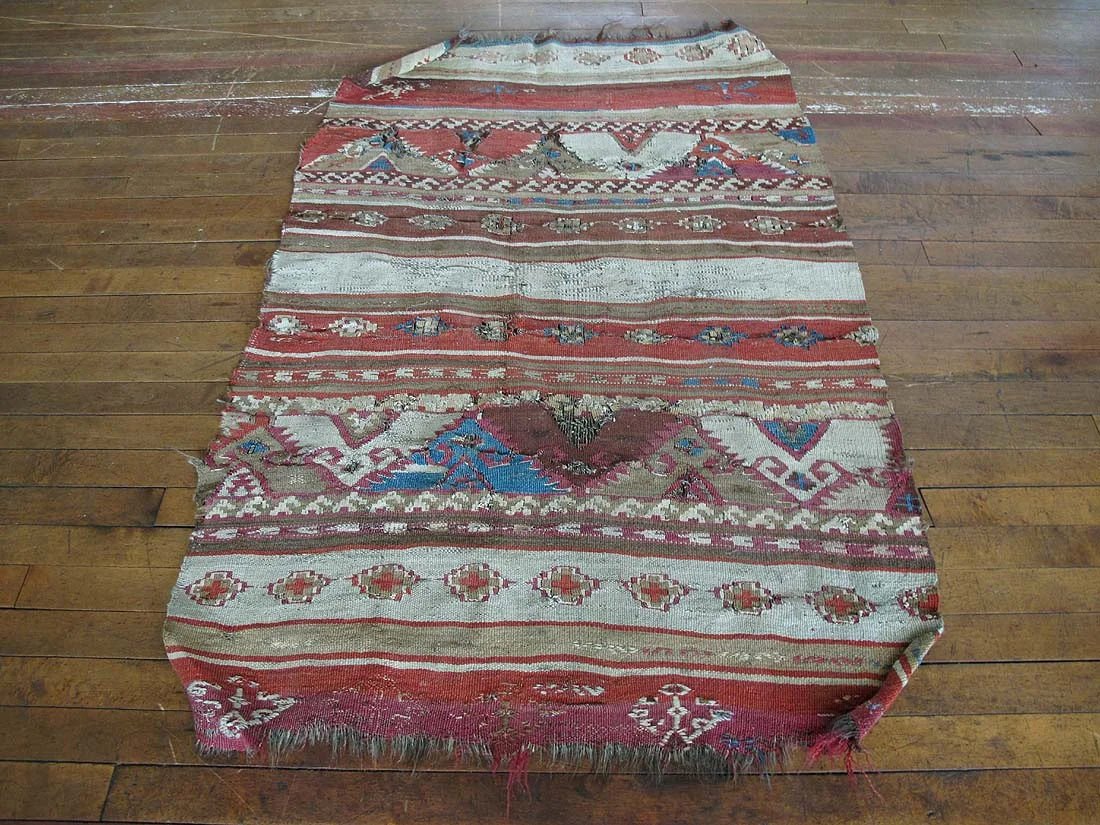Persian Fragment Kilim 2'10"X4'5"