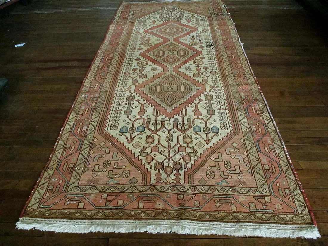 Persian Hamadan Rug 4'5"x9'9"