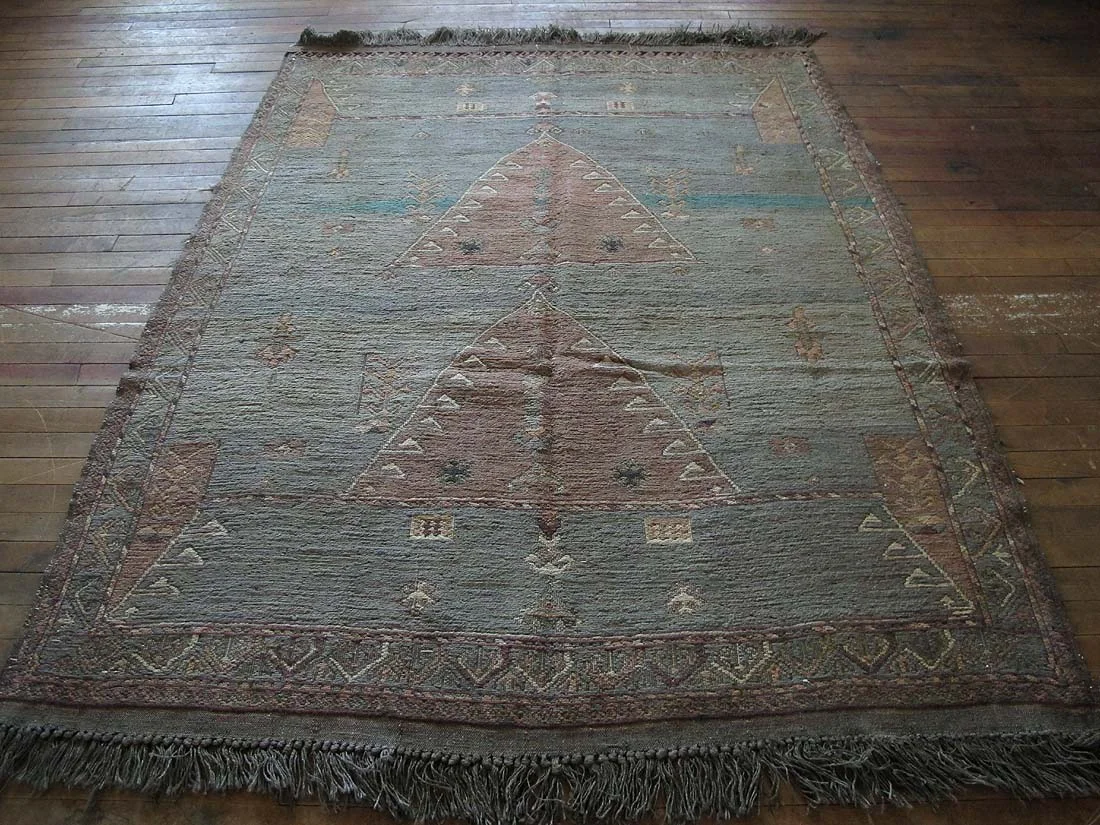 Persian Sumak Kilim 5'1"x6'5"