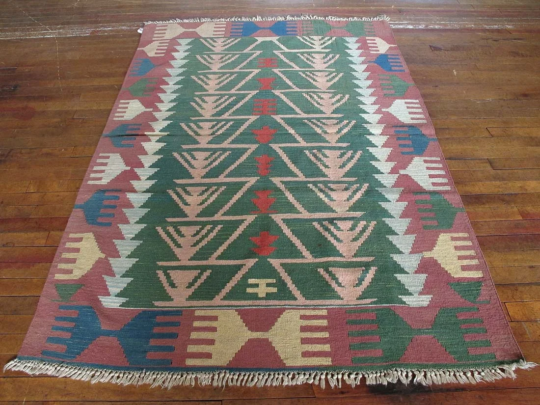Turkish Konya Kilim 4'3"x6'0"