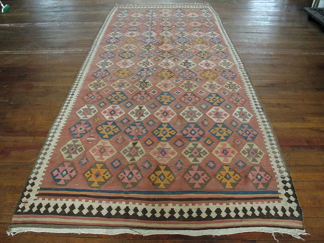 Persian Shiraz Kilim 5'3"x12'0"