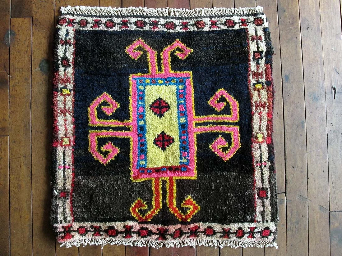 Persian Lori Rug 1'9"x1'9"