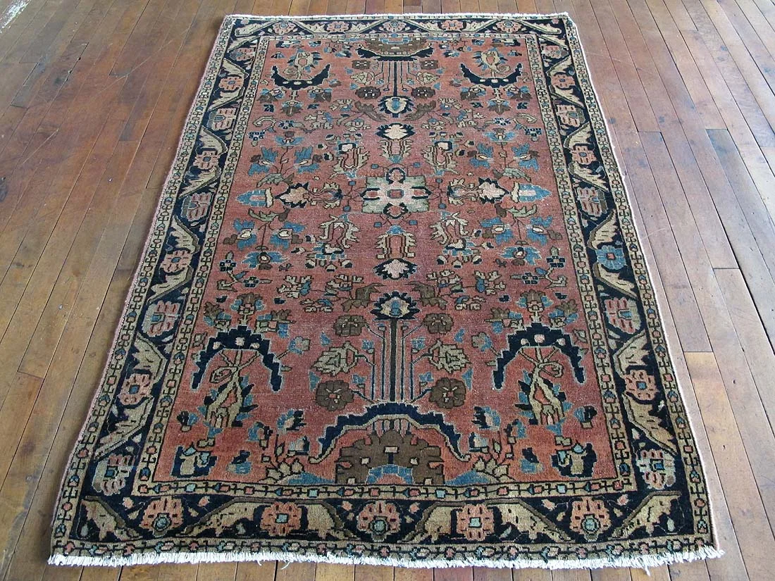 Persian Sarouk Rug 3'6"x5'0"