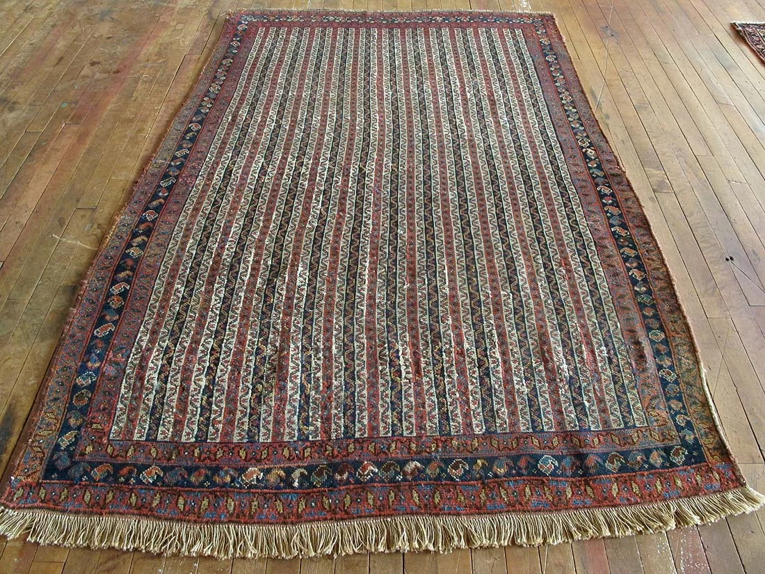 Persian Afshar Rug 4'7"x6'0"