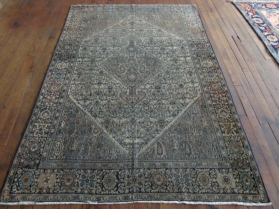 Persian Sarouk Farahan Rug 4'3"x6'5"