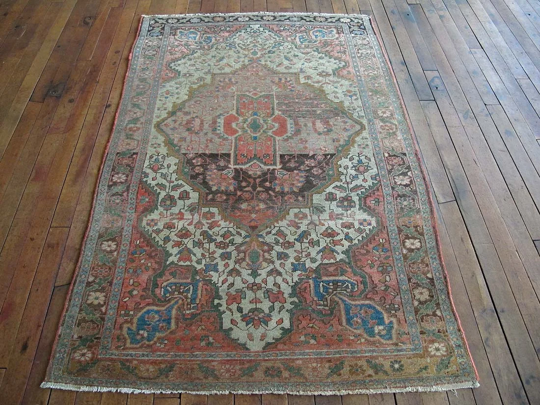 Persian Sarouk Farahan Rug 3'3"x5'0"
