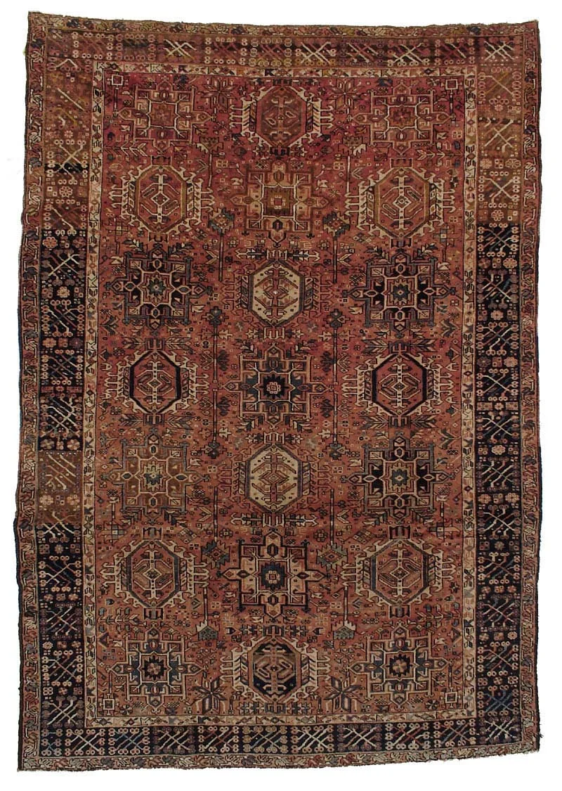 Persian Karajeh Rug 7'7"x11'0"
