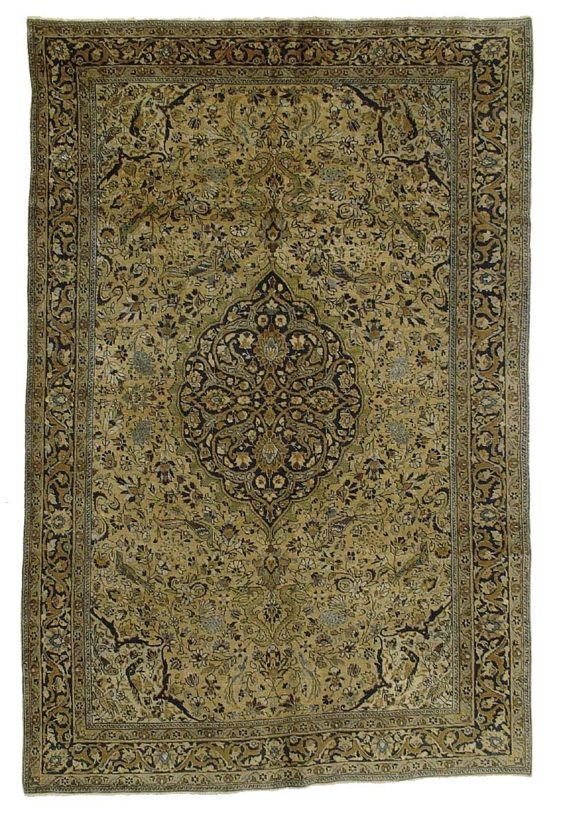 Persian Tabriz Rug 6'6"x10'0"