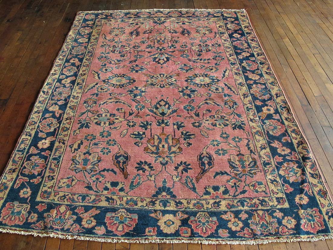 Persian Lilihan Rug 5'1"x6'6"