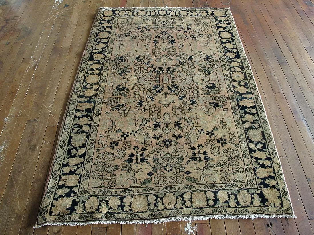 Persian Sarouk Rug 3'5"x5'1"
