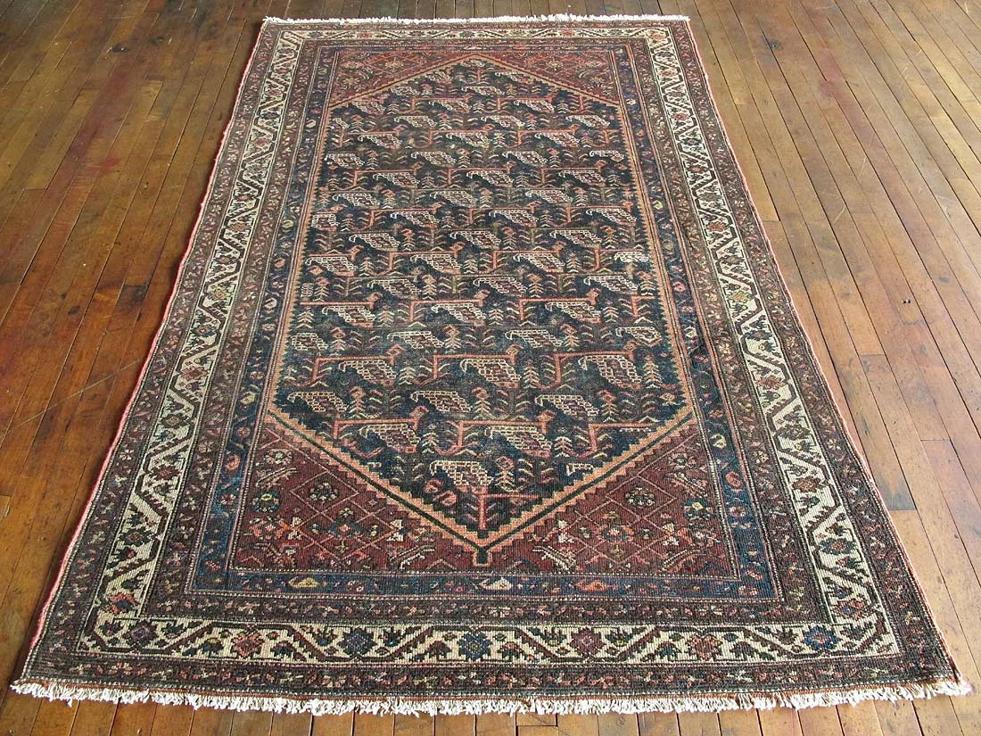Persian Malayer Rug 4'6"x6'6"
