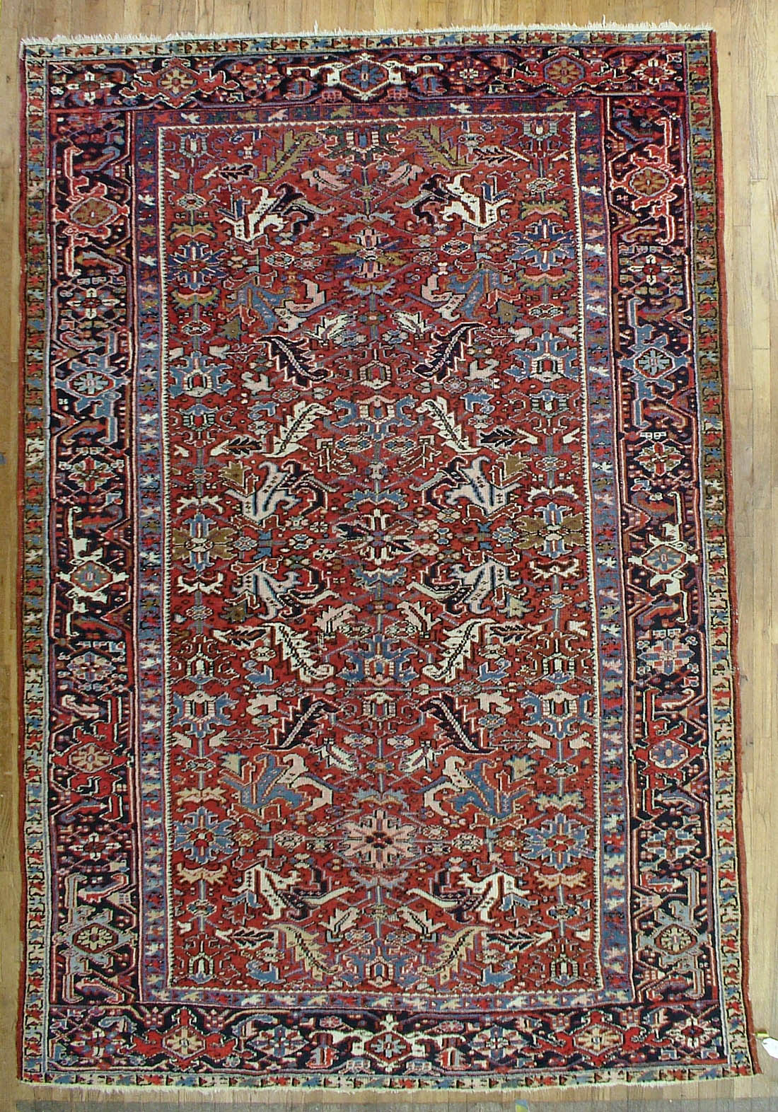Persian Heriz Rug 7'8"x11'3"