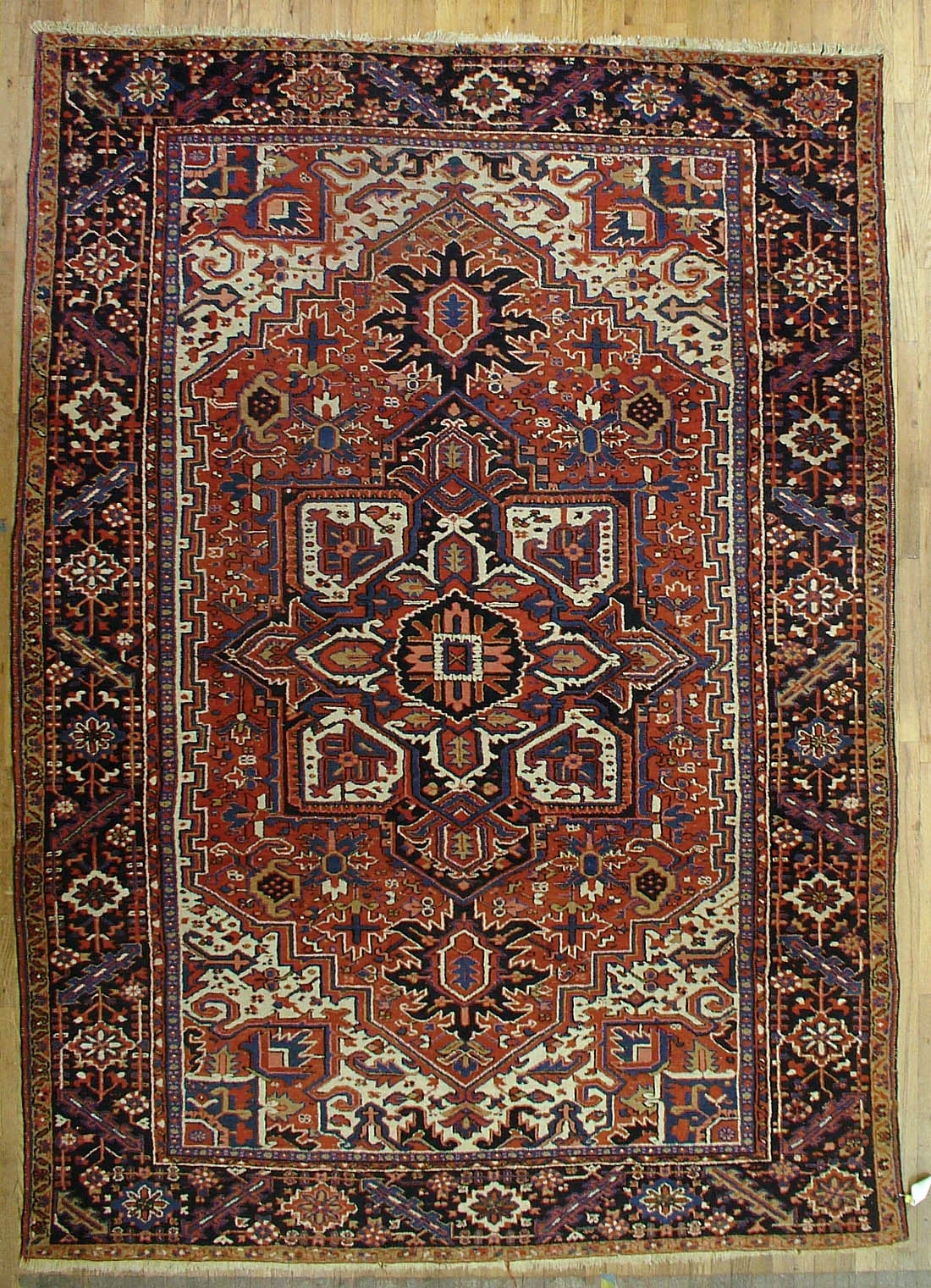 Persian Heriz Rug 6'8"x8'4"