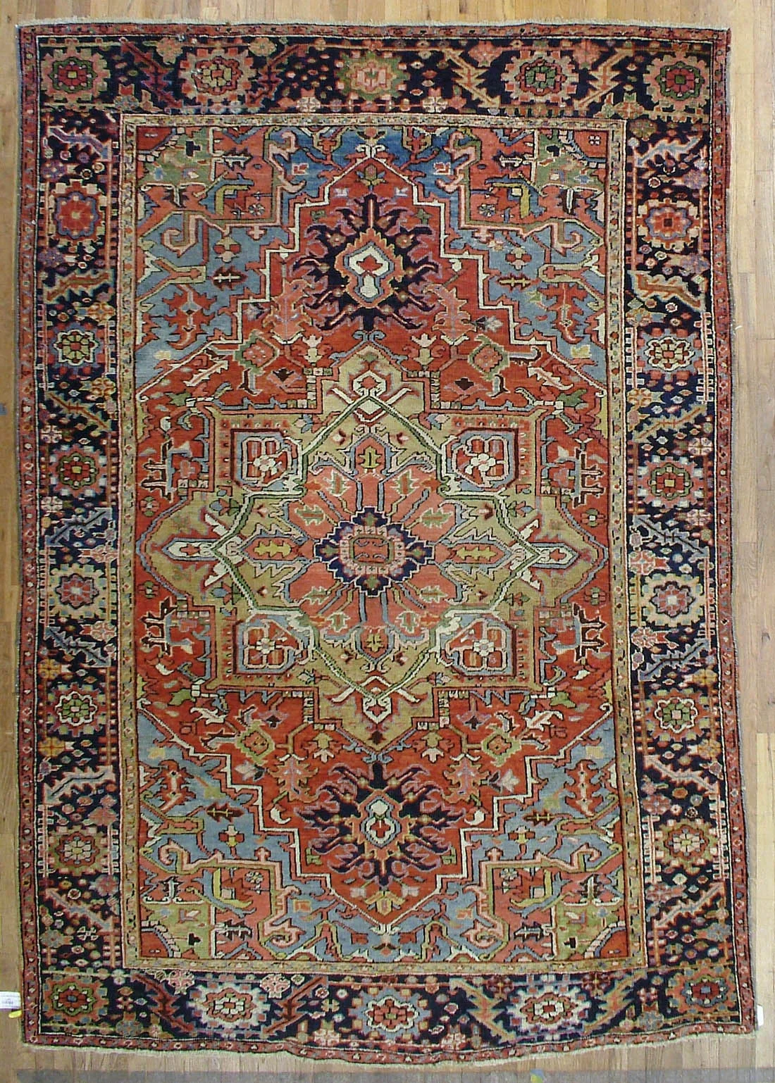 Persian Heriz Rug 7'4"x10'9"
