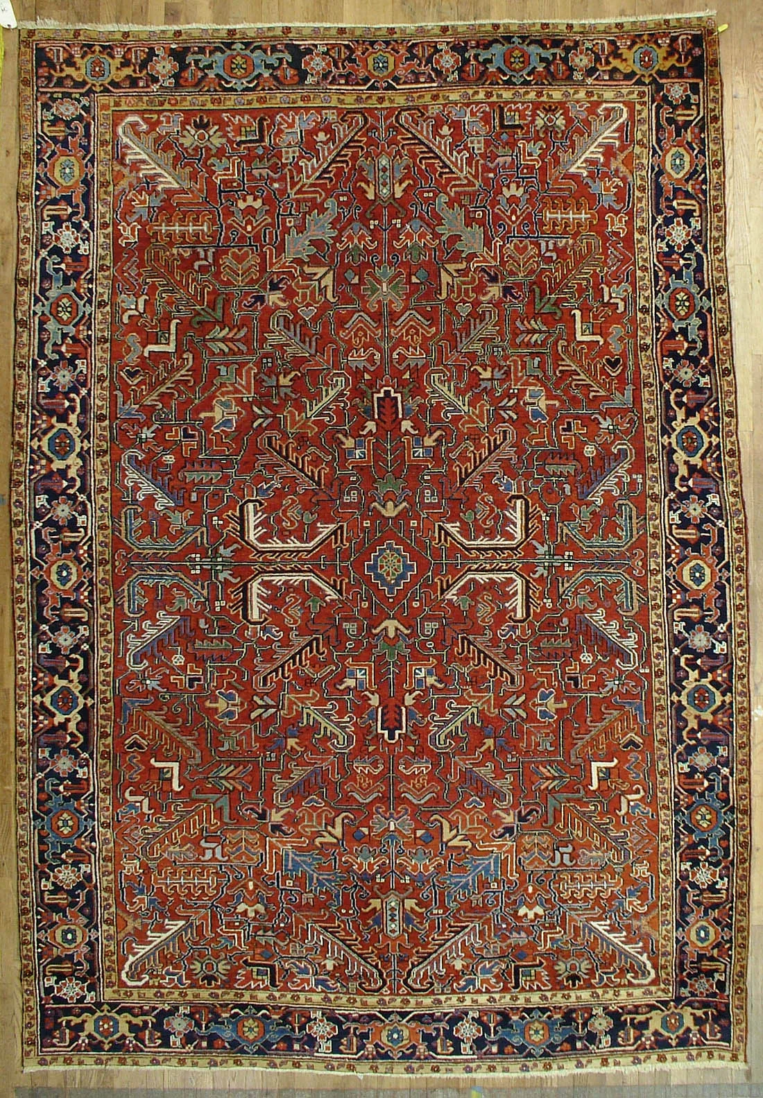 Persian Heriz Rug 7'8"x10'9"