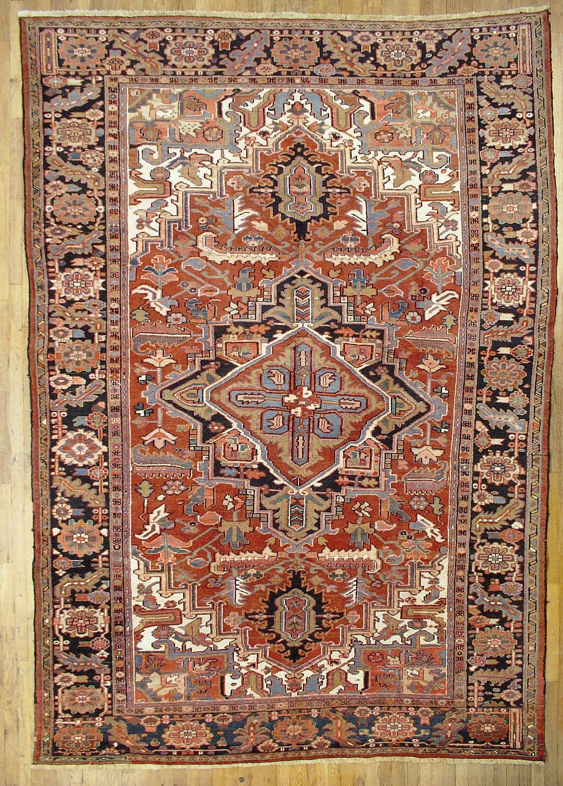 Persian Heriz Rug 7'7"x10'9"