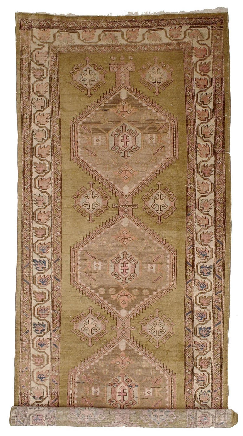 Persian Heriz Rug 4'3"x11'10"