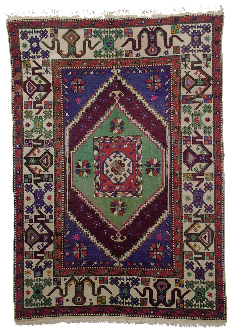 Vintage Turkish Rug 6'0"x8'9"