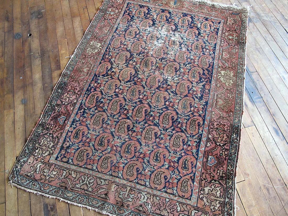 Antique Persian Hamadan Rug 3'5"x4'9"