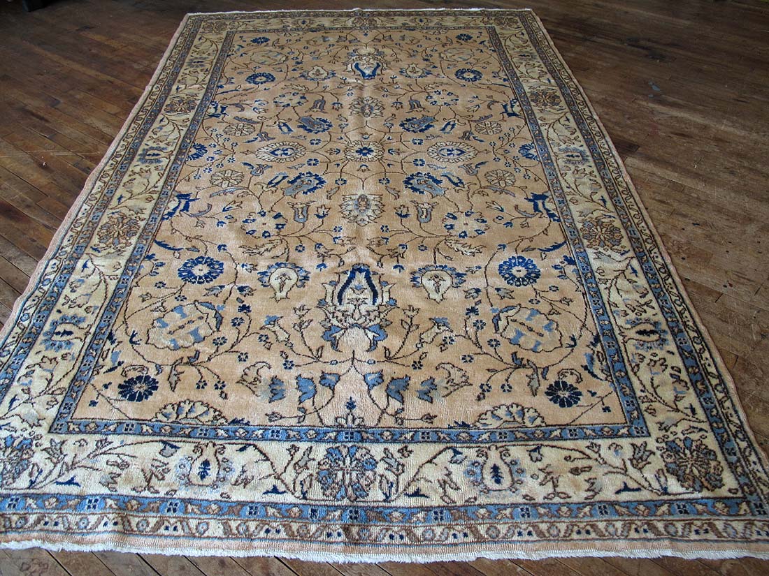 Vintage Turkish Sparta Rug 6'8"x10'4"