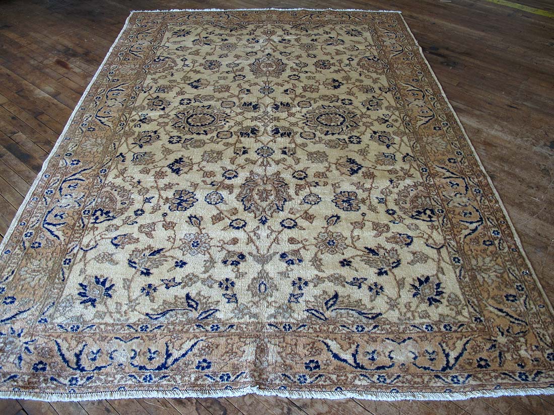 Vintage Turkish Sparta Rug 6'8"x9'7"