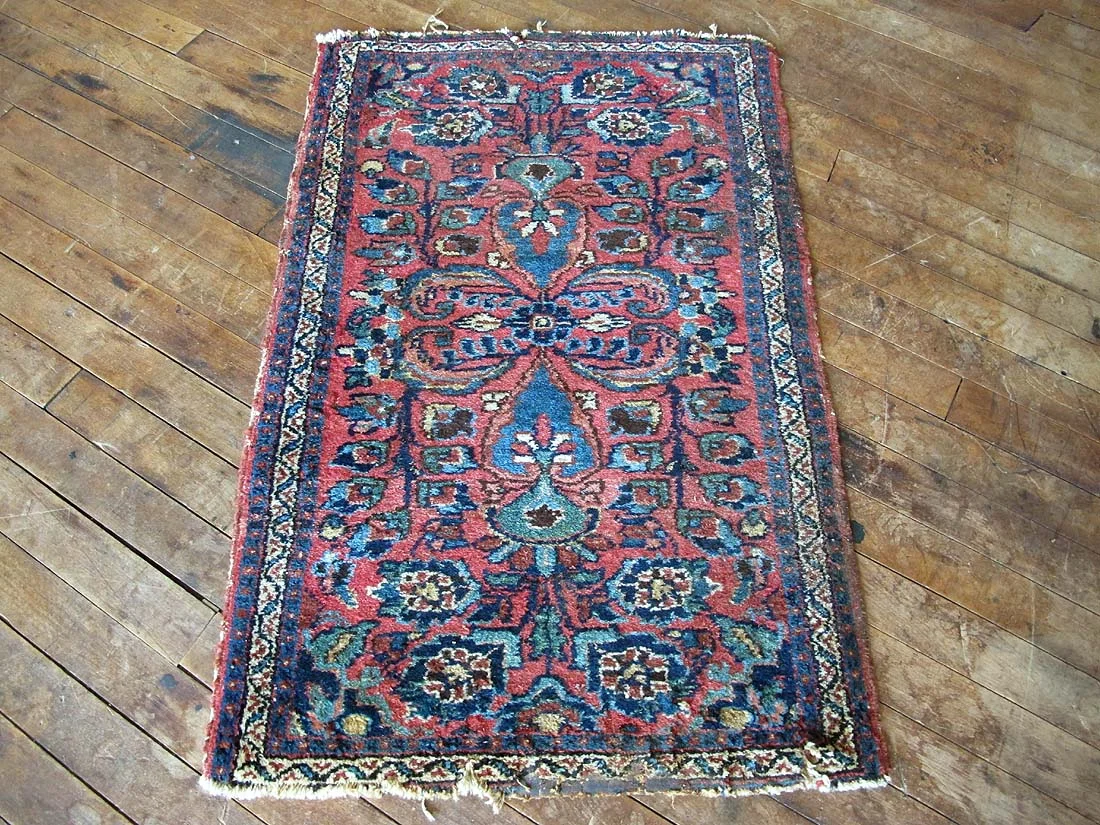 Antique Persian Lilihan Rug 2'0"x3'0"
