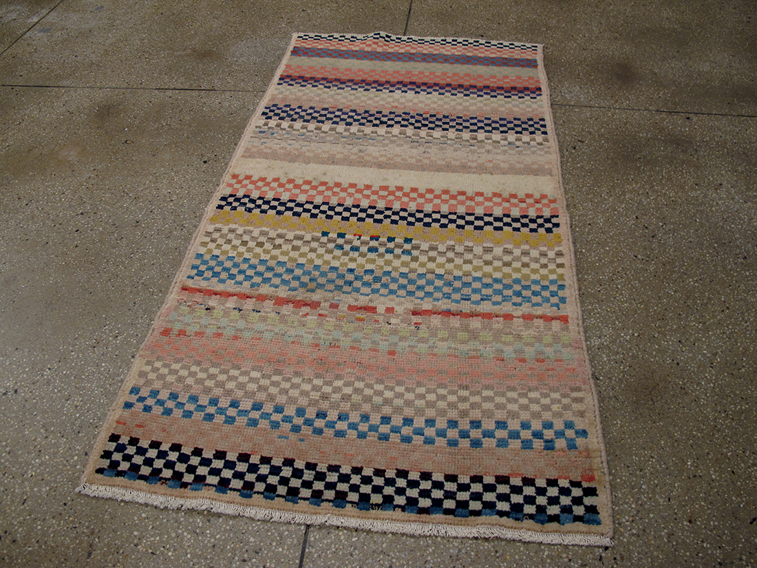 Mid Century Modern Persian Mahal Rug 2'10"X5'6"