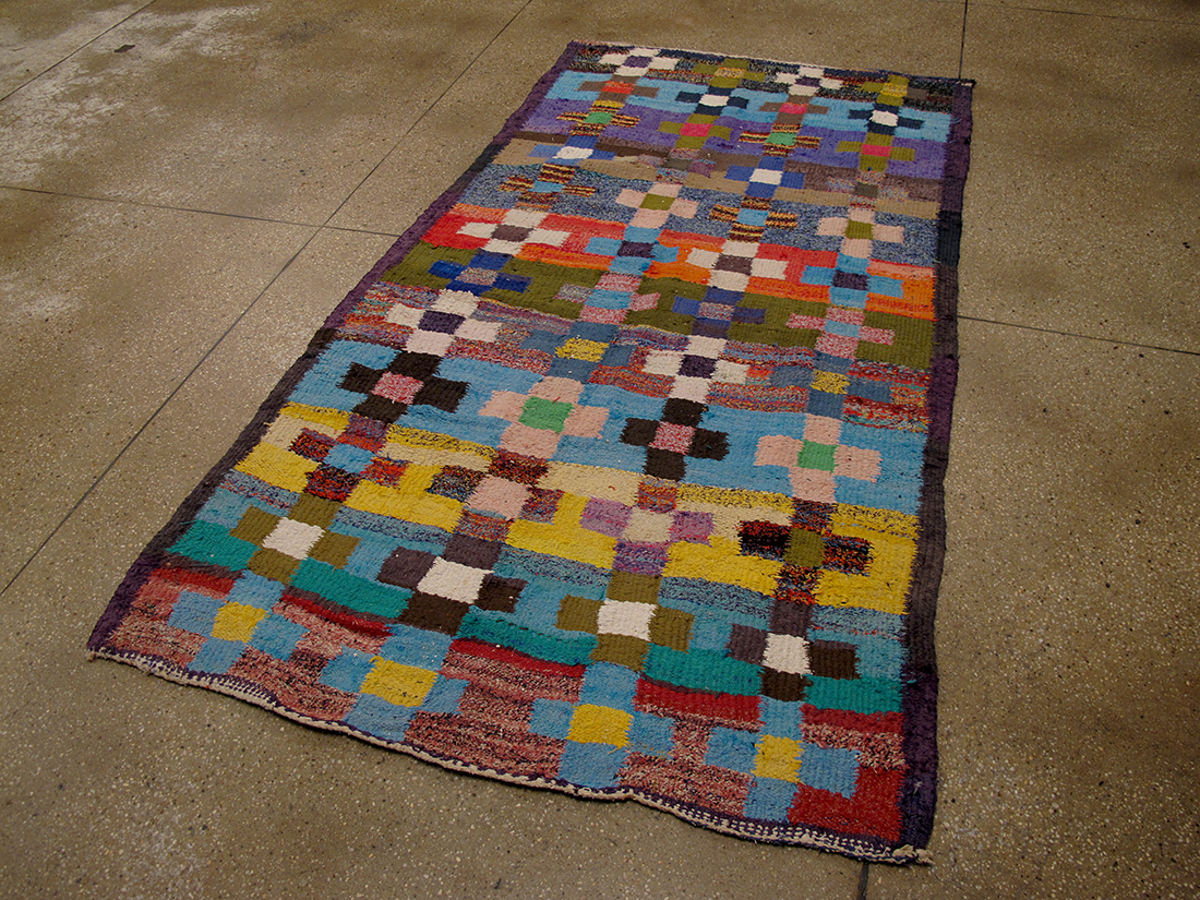 Mid Century Persian Kilim 4'2"X7'8"