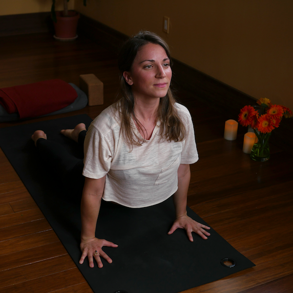 SYLVIA Sylvia started more regularly practicing yoga during her years living in Kenya. The practice was a constant that she was able to keep coming back to to challenge her perspective, spark personal reflection, and soften her heart. Over time, her mat became a place where the worries and anxieties of the day all fell away for one sacred hour. A place where she could stop, take a step back, and look at herself and others in a new light. A place where she decided to love others and herself more fully. With the help of extraordinary teachers at Stanton Street Yoga and The Ayurveda Health Retreat in Alachua, Florida, yoga became a means to open her heart and make it an instrument for fostering compassion in this world. Sylvia is honored to share this special place on her mat with her students. Her classes pair yoga philosophy with flowing breath and movement for an experience that consumes the body and the mind. Sylvia hopes she can use yoga to bring attention to how, and with what intention, her students practice, providing them the opportunity to choose things that serve on and off the mat.