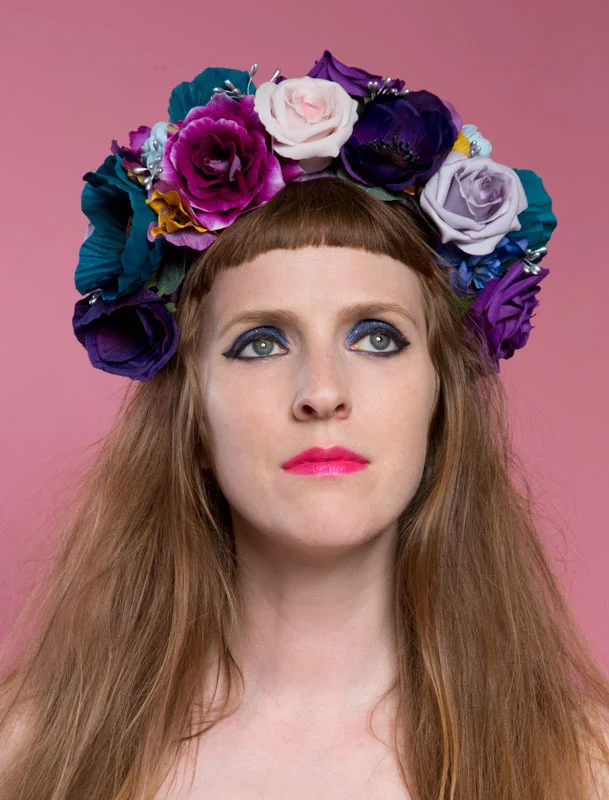 Mixed flower crown