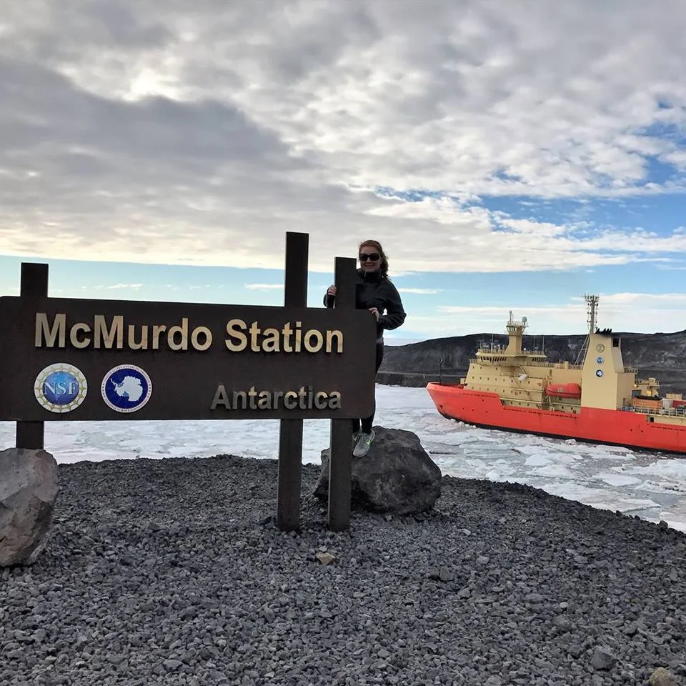 At McMurdo with the RVIB Nathaniel B. Palmer