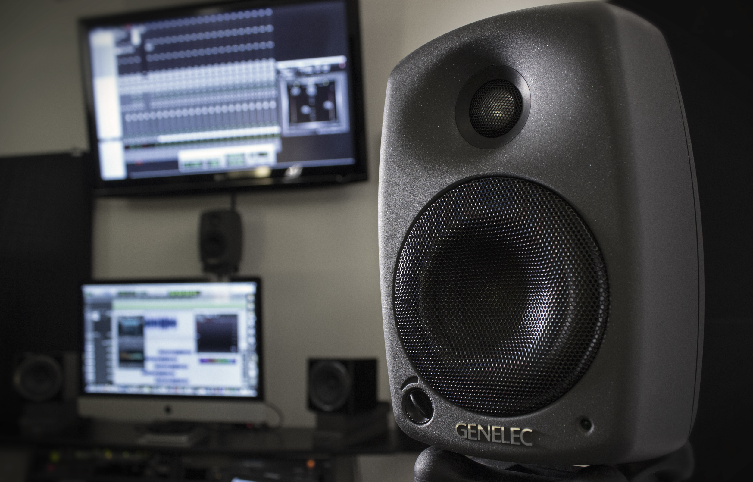 Audio Post: Encompassing all types of recording, editing, and mixing for television, radio, Internet streaming, and film in our fully equipped studio with 5.1 Surround mixing and monitoring. VO Recording and ADR: Voice Over and narration recording and editing. Complete ADR session capability including asset preparation and deliverables. Source Connect, ISDN Bridging, and phone patch connections.