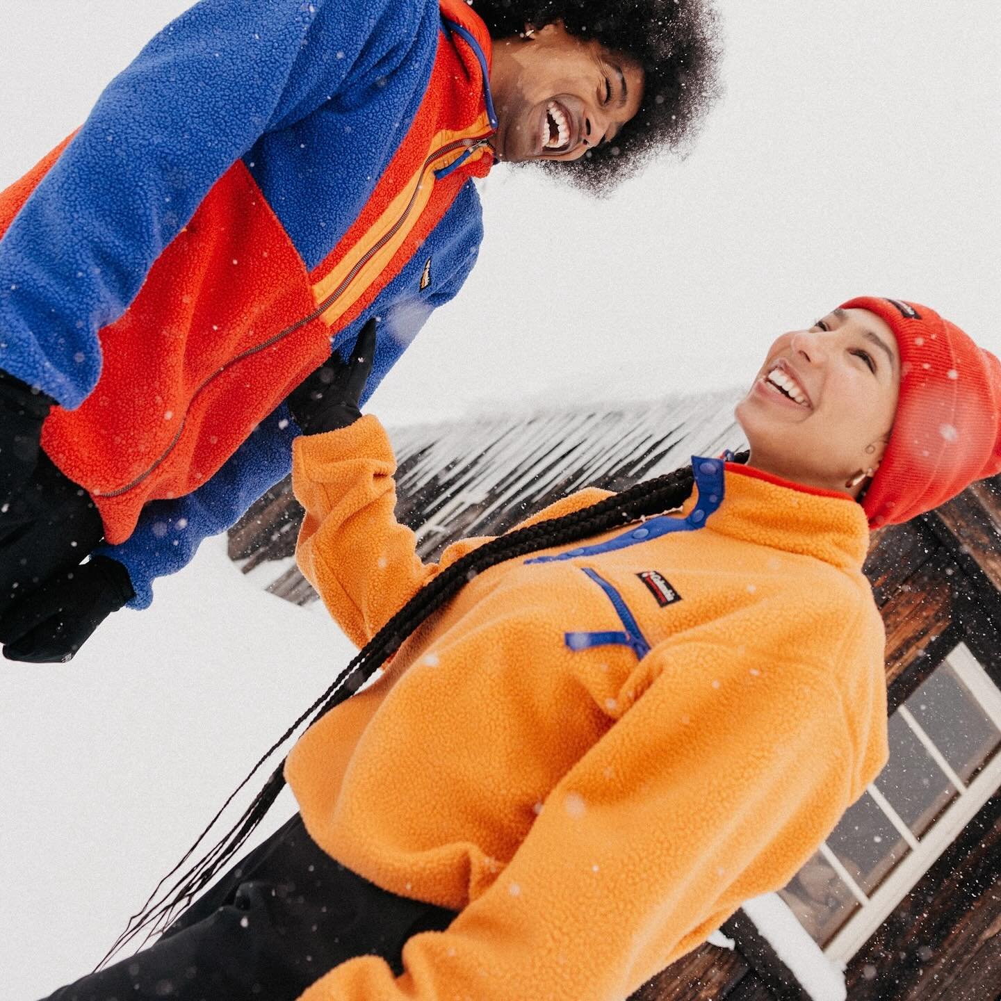 New work for @columbia1938, from a tremendously snowy day up on Mt. Hood, featuring @alaniahrose and @otb.tae