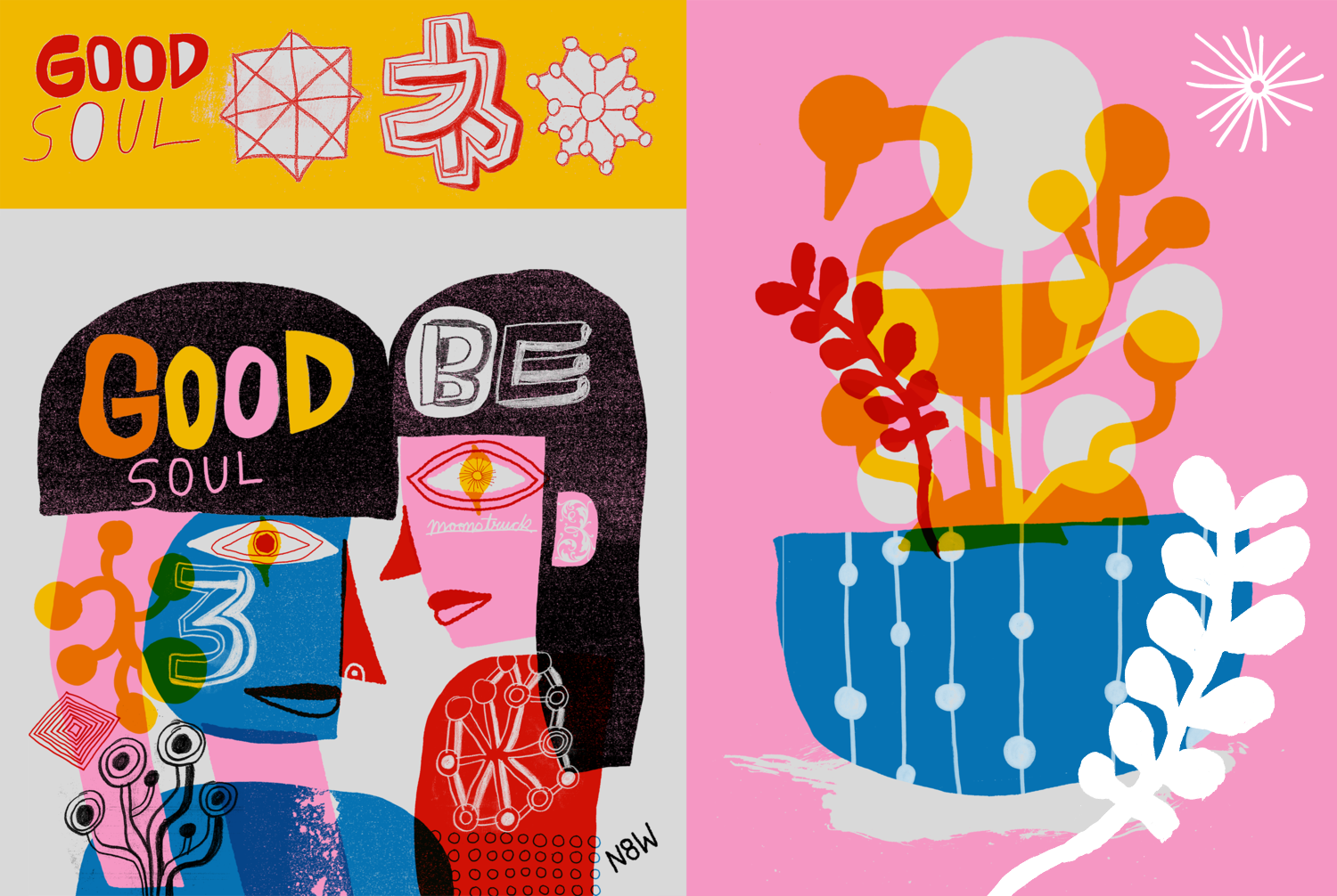 INSPIRATIONAL ART PRINT Beautiful Life II Nate Williams