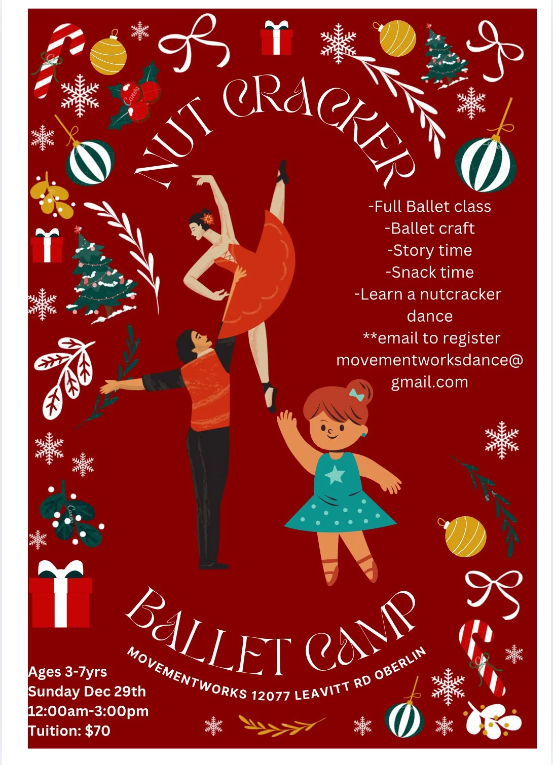 Nutcracker Ballet Camp