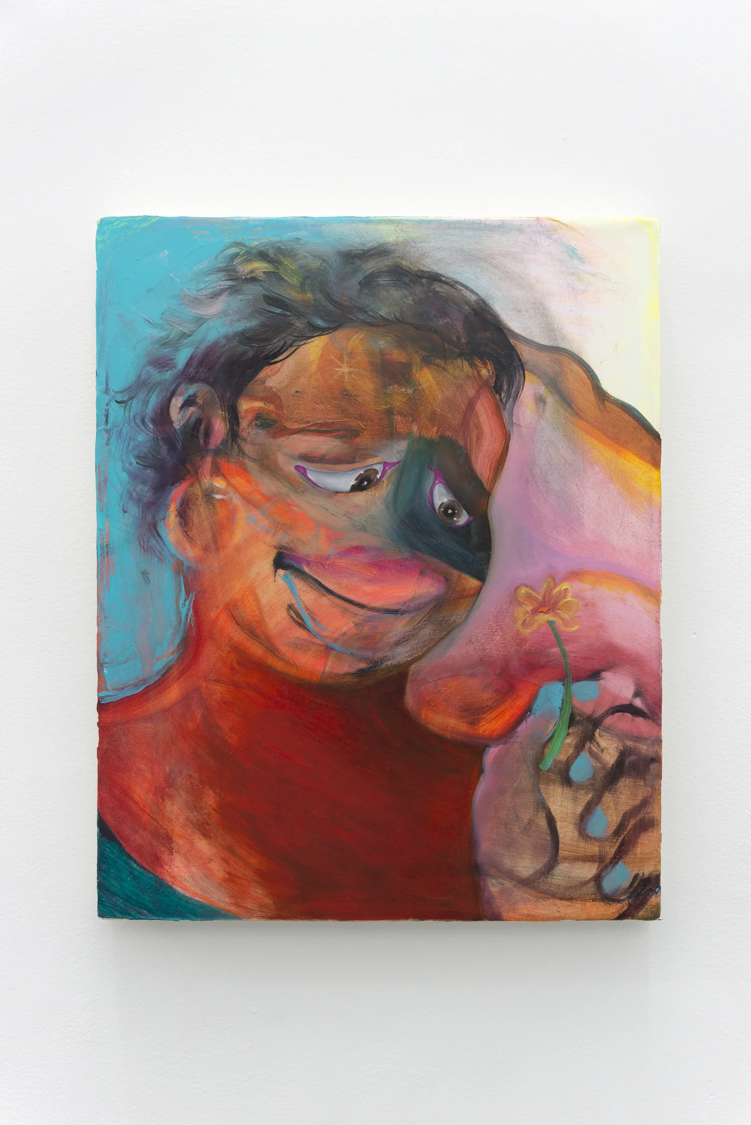 Monica 16"x20" ACRYLIC & OIL ON CANVAS