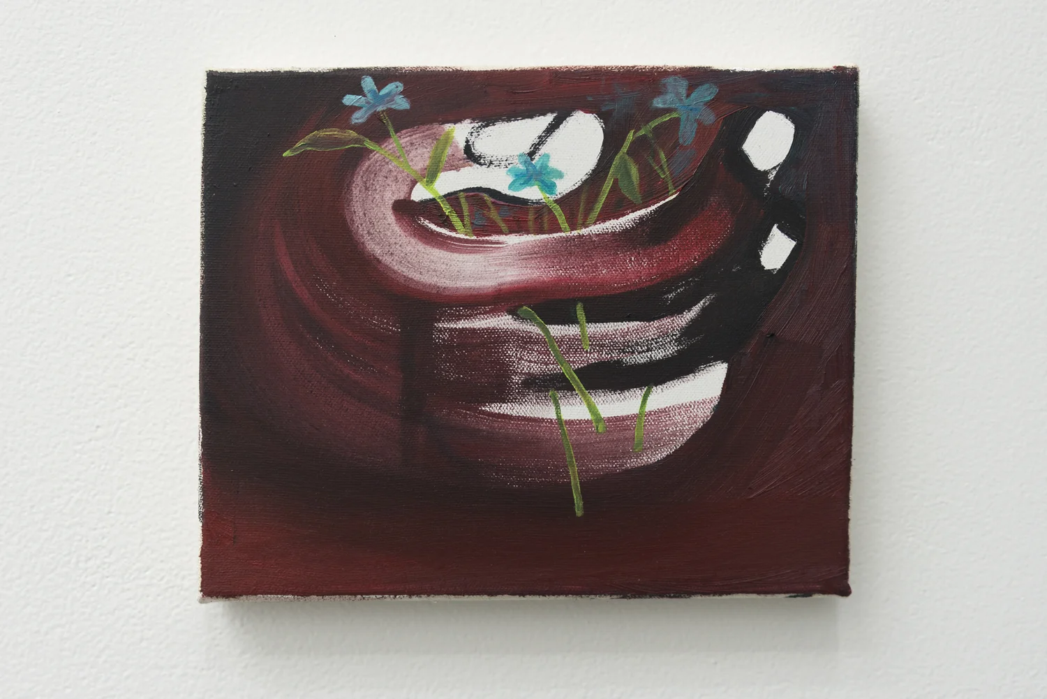 Picking Flowers 8"x10" ACRYLIC ON CANVAS