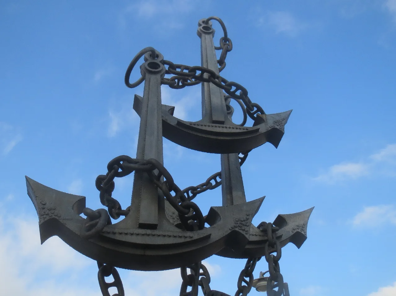Anchor statue