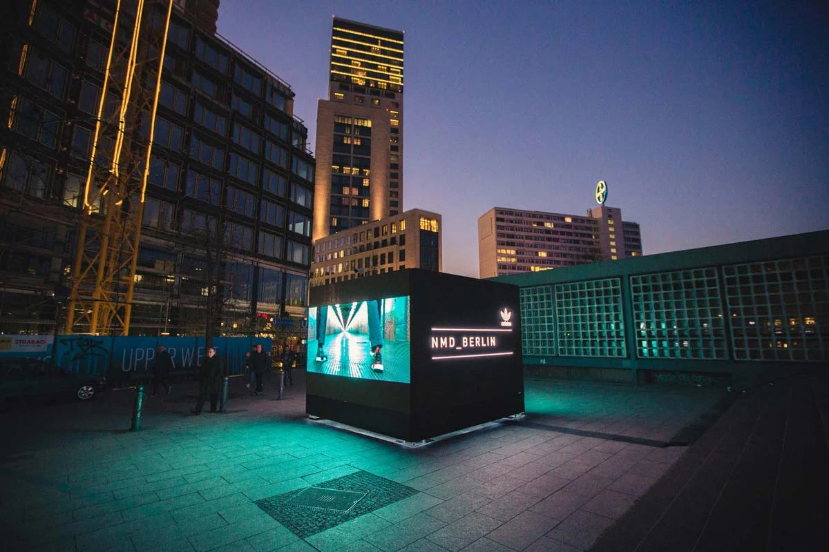  Global outdoor pop-up installations to launch Adidas iconic NMD sneakers  Video case-study below 