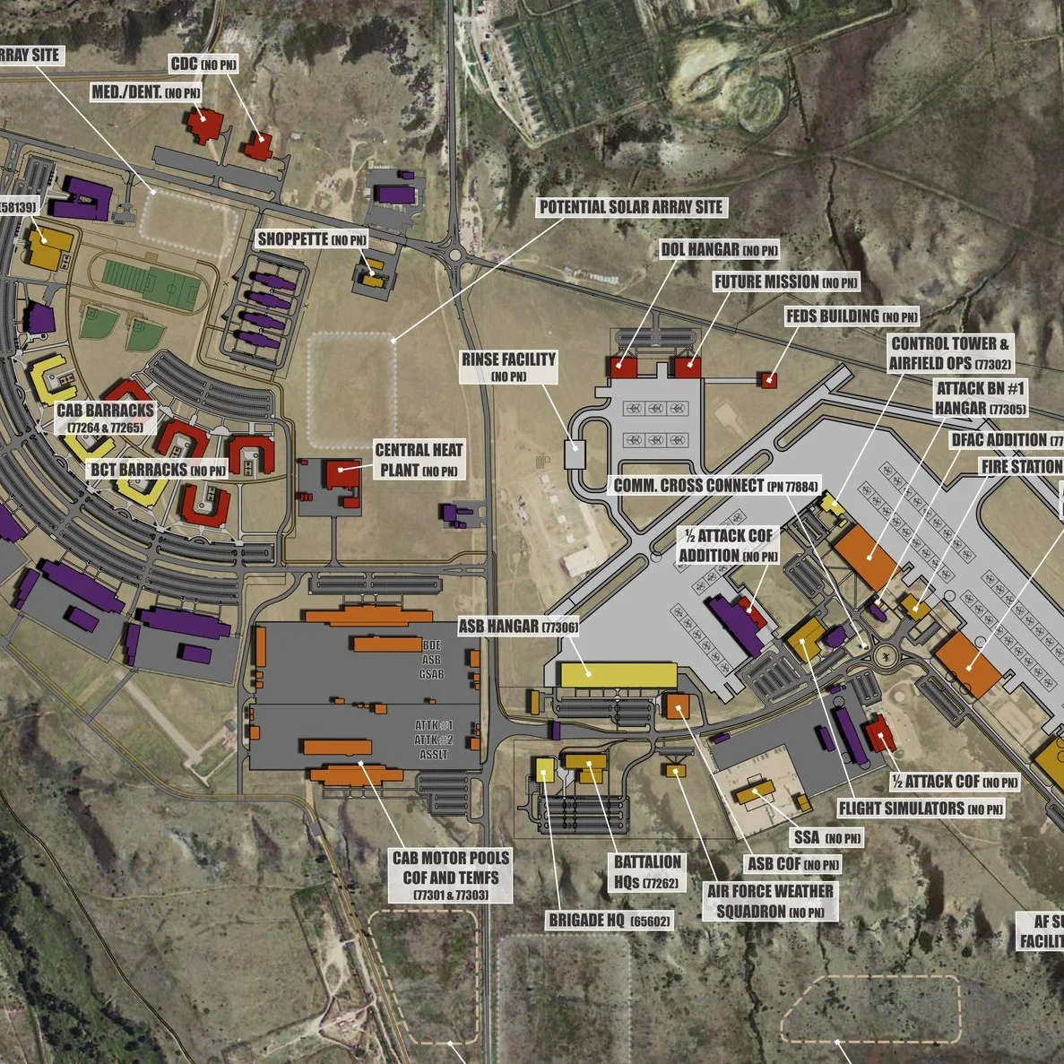 Fort Carson Range Map | Plans, Training, Mobilization & Security ...