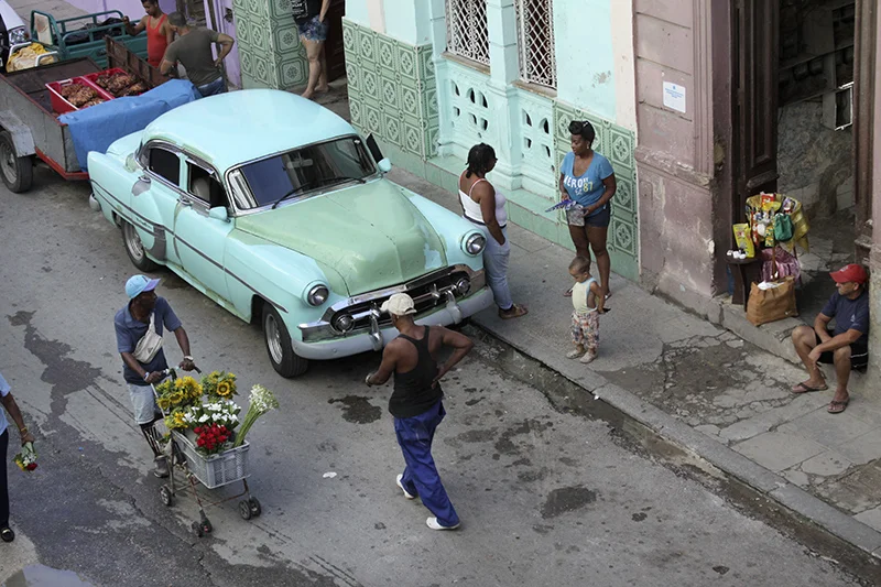 Street Scene in Havana by Camila Bernal, Summer 2016