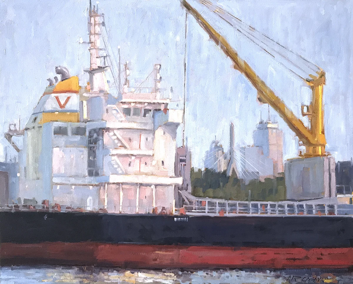 Tanks a Lot • 24” x 36” Oil on Canvas • $900