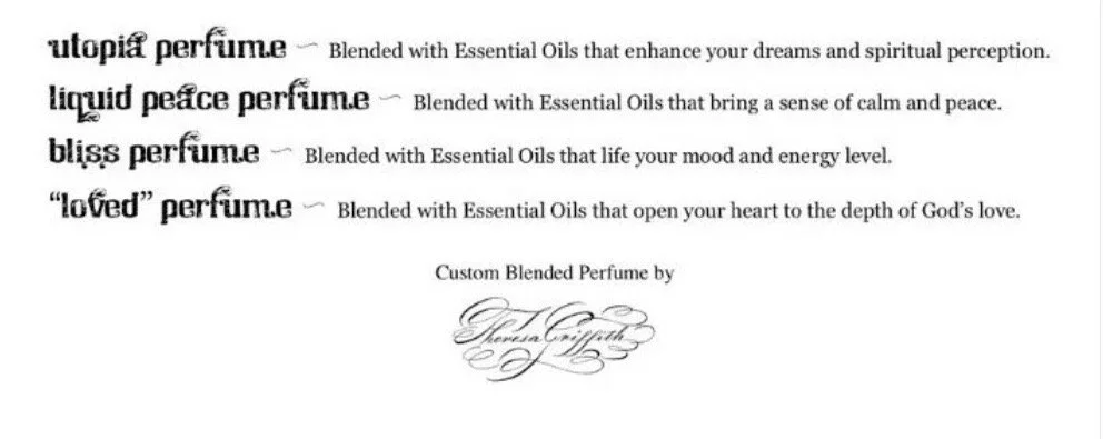 PEACE PERFUME LIQUIDATION SALE!